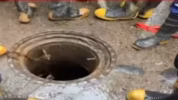 60-year-old man dies tragically after falling into an open manhole on Khairani Road